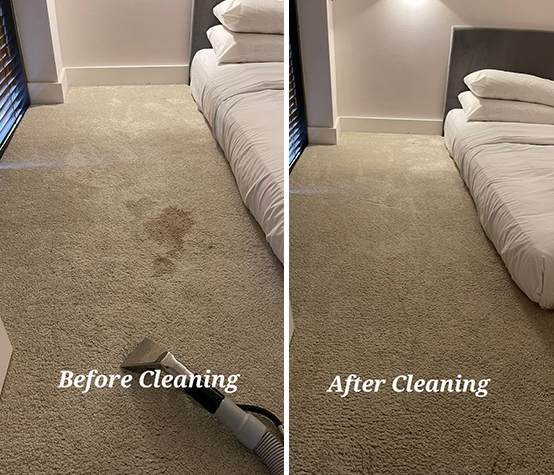 Carpet Cleaning Before and after