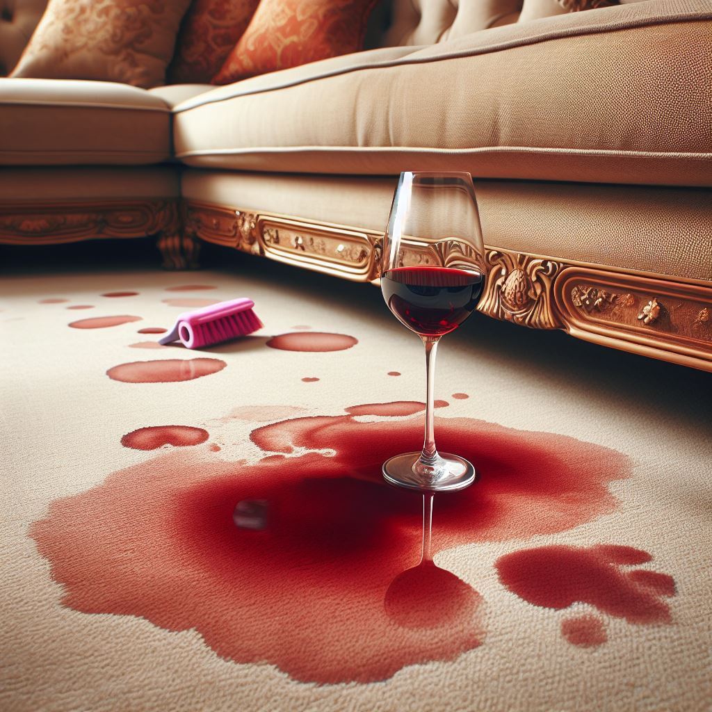 remove red wine stain london