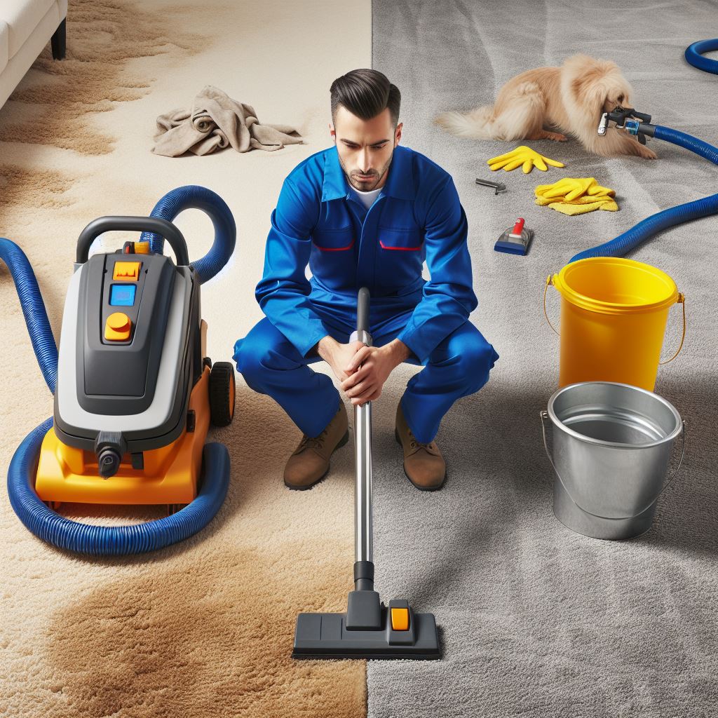 diy vs professional carpet cleaning in london