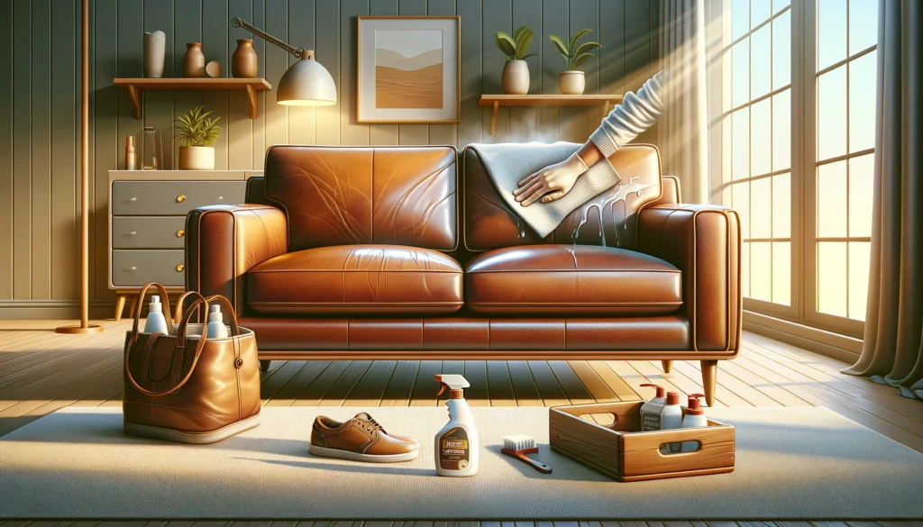 Basic Steps for Leather Sofa Care | Leather Sofa Cleaning London
