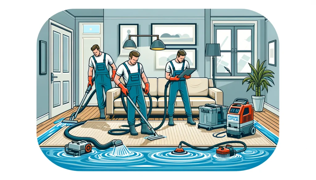 Professional Carpet Cleaning for Water Damaged Carpets London