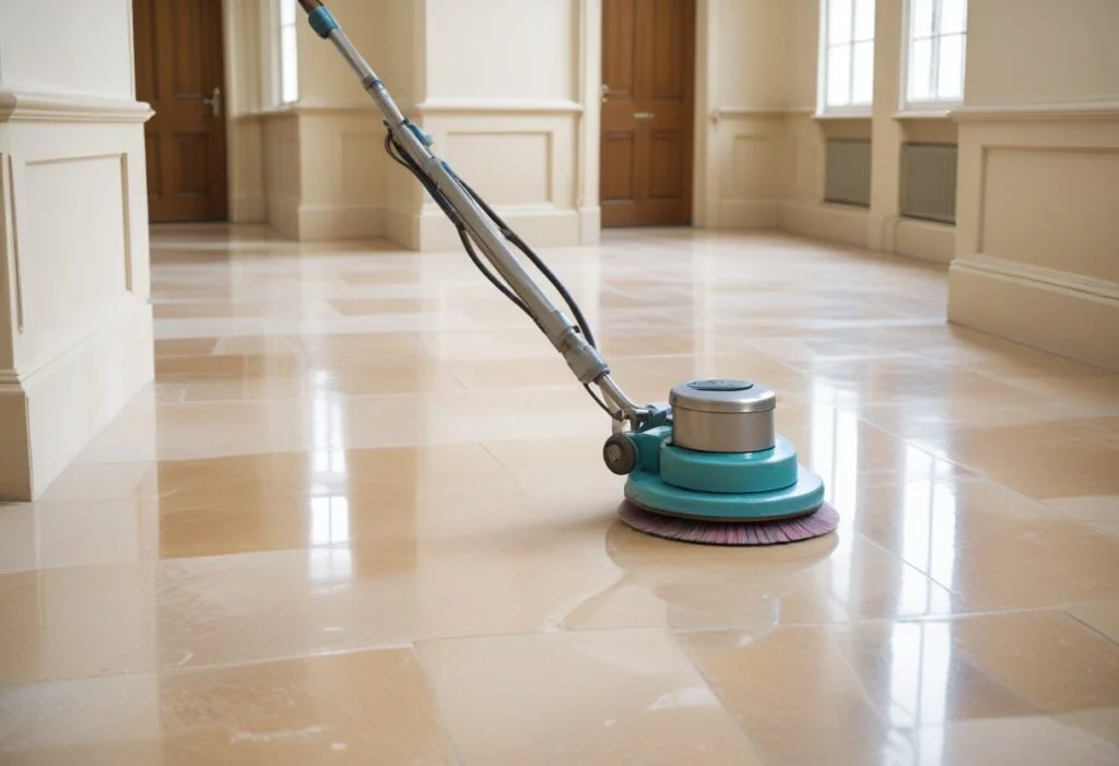 Cleaning Process of Professional Hard Floor Cleaning | 4 Seasons Carpet Clean