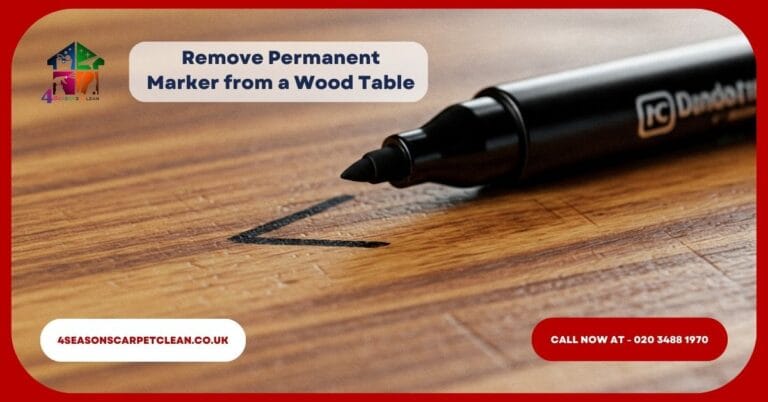 Remove Permanent Marker from a Wood