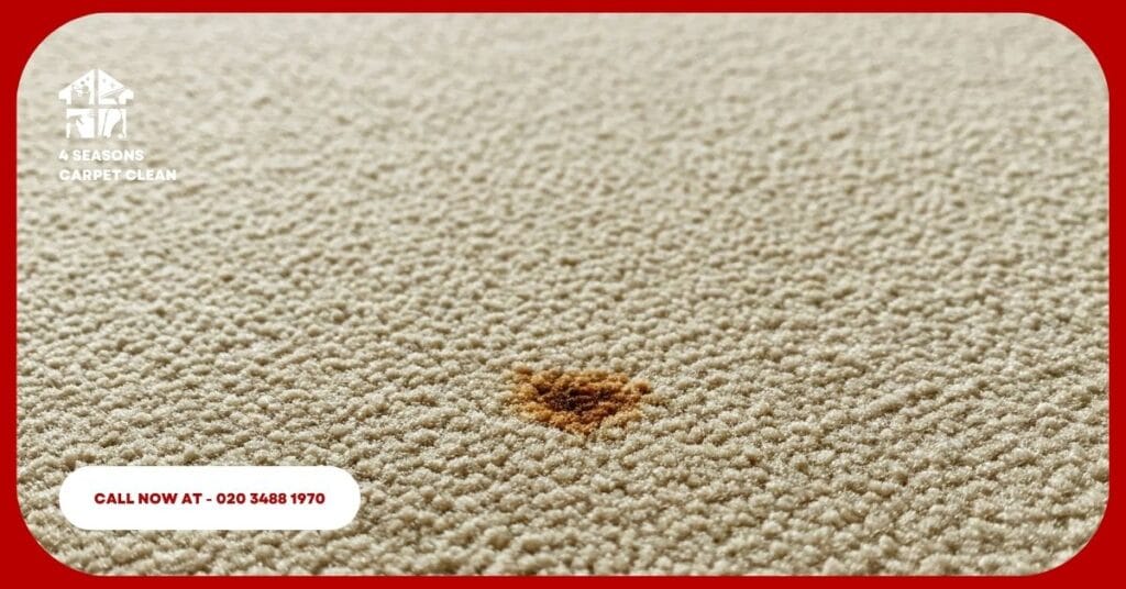 remove Rust stain from Carpet