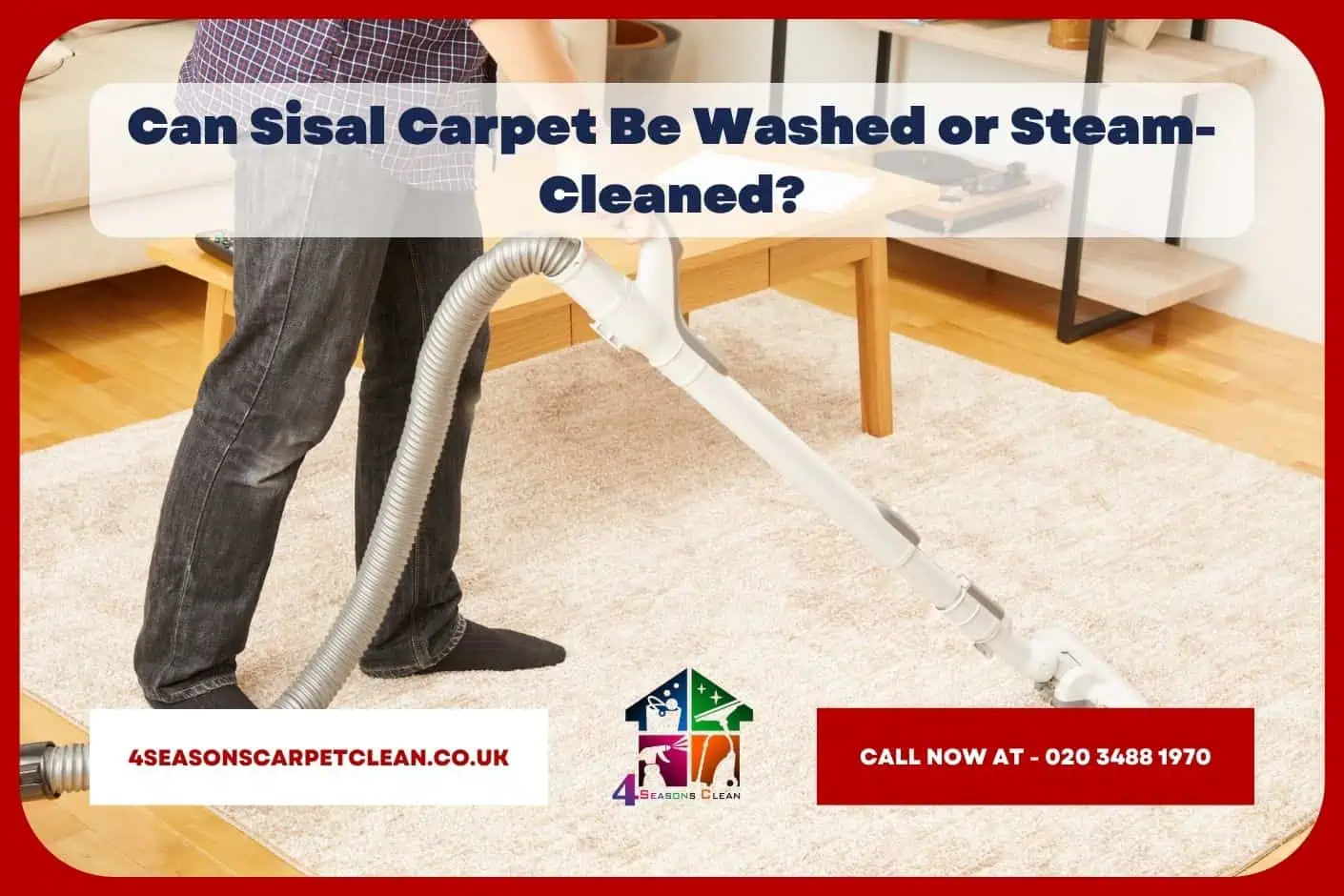 Can Sisal Carpet Be Washed or Steam-Cleaned