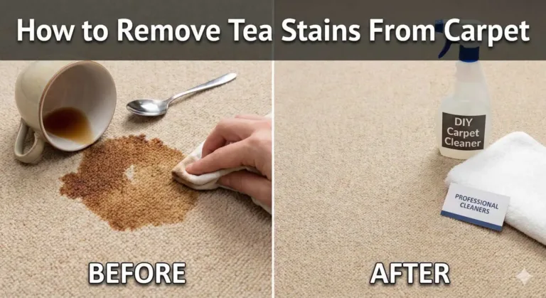 How to Remove Tea Stains From Carpet the Right Way 1 How to Remove Tea Stains From Carpet the Right Way