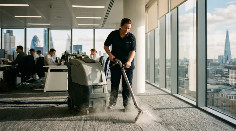Commercial Carpet Cleaning for London Offices