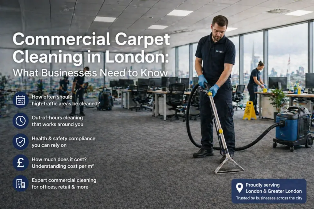 Commercial Carpet Cleaning in London What Businesses Need to Know