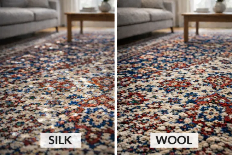 Silk vs Wool Rugs Cleaning Differences Explained