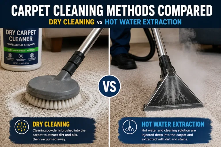 Carpet Cleaning Methods Compared: Which Carpet Cleaning Method Should You Choose?