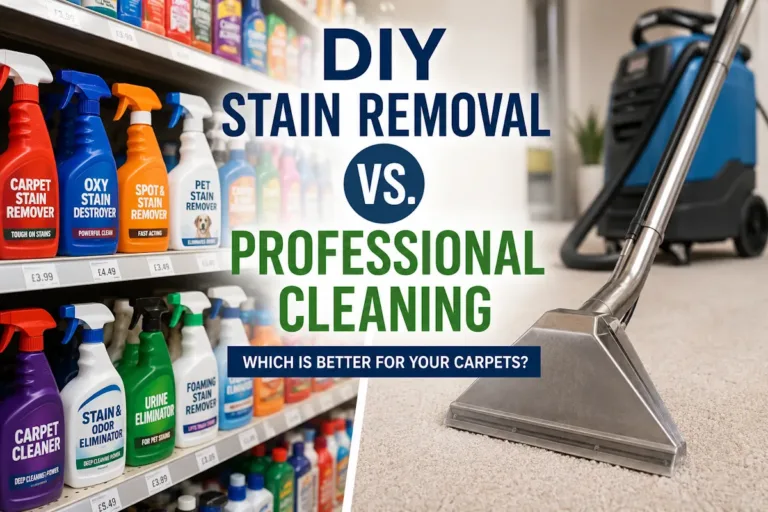 DIY Stain Removal vs. Professional Cleaning: What Actually Works?