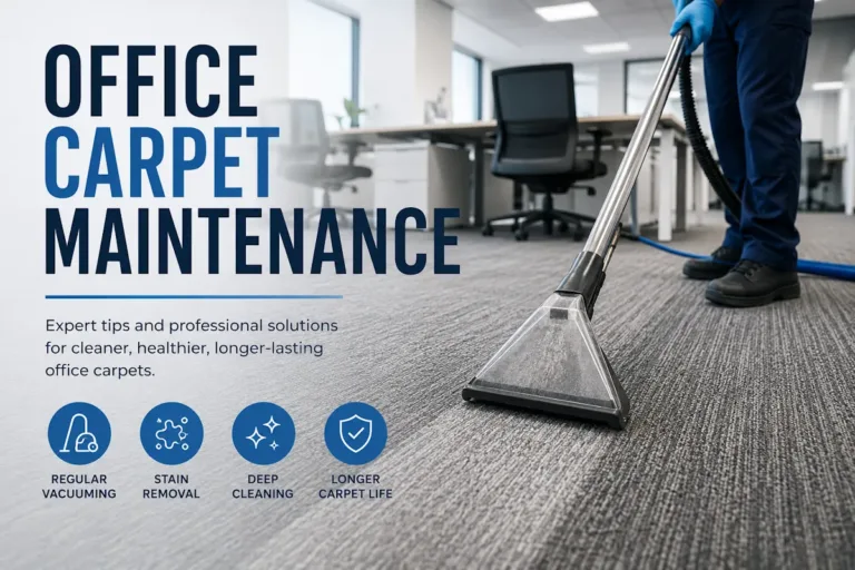 Office Carpet Maintenance: The Complete Guide to Cleaner, Longer-Lasting Office Carpets