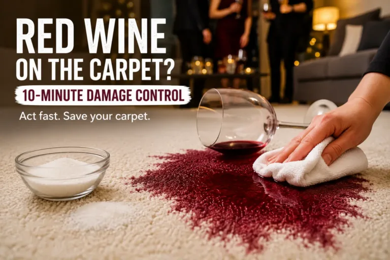 Red Wine on the Carpet Mid-Party: 10-Minute Damage Control 5 Red Wine on the Carpet Mid-Party 10-Minute Damage Control